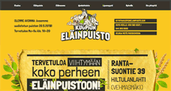 Desktop Screenshot of kuopionelainpuisto.com