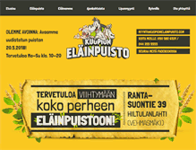 Tablet Screenshot of kuopionelainpuisto.com